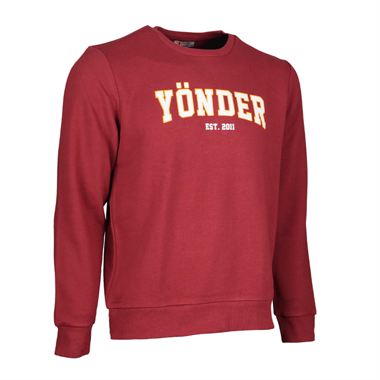 YÖNDER OKULLARI BİSİKLET YAKA SWEAT BORDO