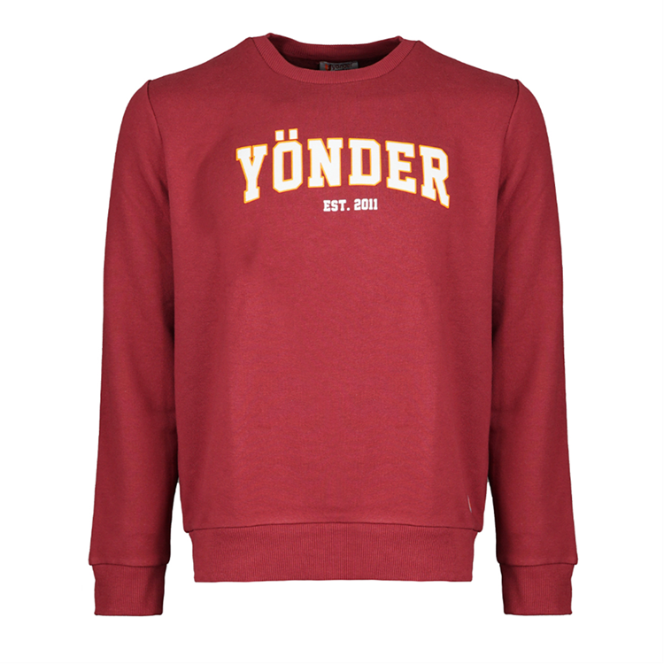 YÖNDER OKULLARI BİSİKLET YAKA SWEAT BORDO